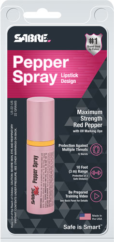 SABRE RED PEPPER SPRAY LIP - STICK UNIT PINK 22GR - Image 4