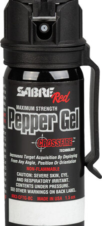 SABRE RED PEPPER GEL FLIP TOP - UNIT W/BELT CLIP 50.4GR