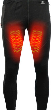 MOBILE WARMING MEN'S MERINO - HEATED PANTS BLACK XX-LARGE