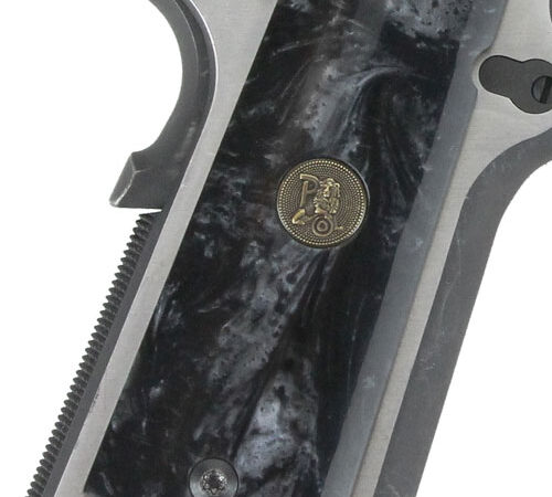 PACHMAYR GRIPS 1911 FULL SIZE - BLACK PEARL SMOOTH