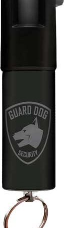 GUARD DOG KEYCHAING POCKEET - PEPPER SPRAY 1/2 OUNCE BLACK