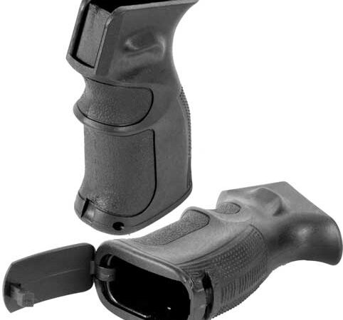 J&E AK47 ERGONOMIC OPERATOR - PISTOL GRIP SINGLE GROOVE BLK