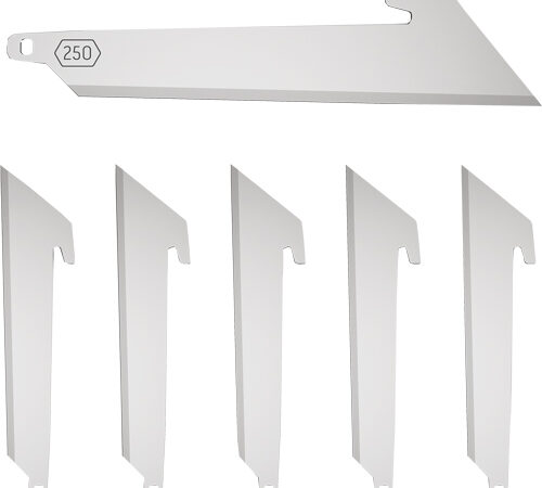 OUTDOOR EDGE 2.5" UTILITY - BLADE PACK 6 SS BLADES