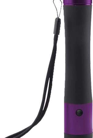 GUARD DOG IVY STUN GUN W/ 200 - LUMEN LIGHT RECHARGEABLE PURPL