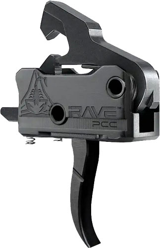 RISE TRIGGER RAVE PCC CURVED - 3.5LB AR-15 W/ANTI WALK PINS