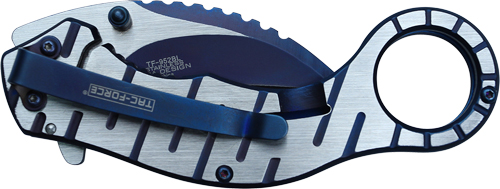 MC TAC-FORCE 2.5" HAWKBILL - BLADE FOLDER GREY/BLACK