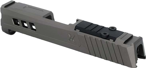 TRUE PRECISION SIG P365 SLIDE - W/RMS CUT & PLATE STEALTH GREY