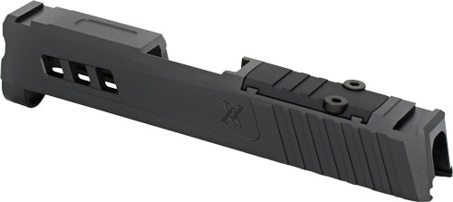 TRUE PRECISION SIG P365 SLIDE - W/RMS CUT & PLATE BLK DLC