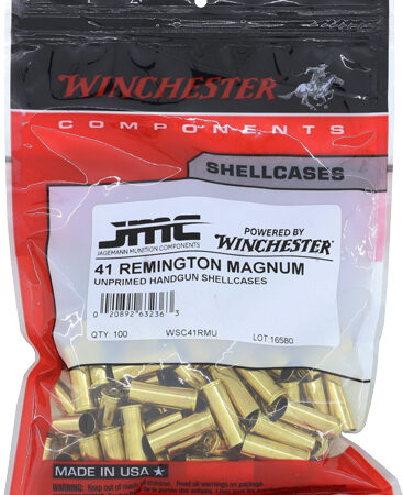 WINCHESTER UNPRIMED CASES 41 - REM MAG 100 PACK 20PK/CS