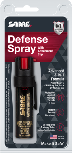 SABRE 3-N-1 SPRAY POCKET UNIT - W/CLIP 22GR - Image 3