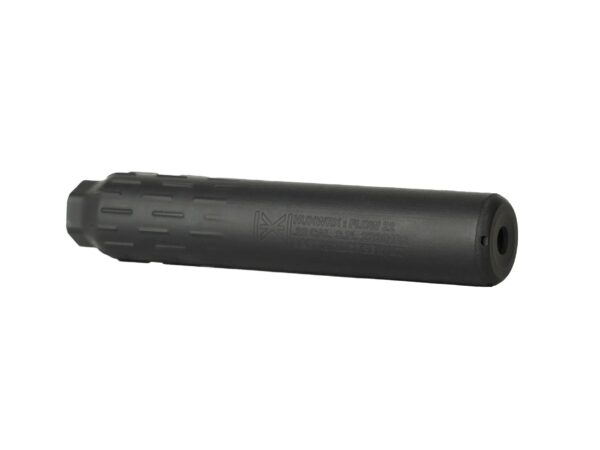 HUXWRX FLOW 22 TI SILENCER 1/2X28 BLK
