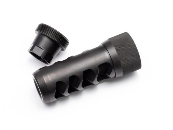 Area 419 Sidewinder Magnum Self Timing Muzzle Brake 6.5mm Black Nitride 5/8-24
