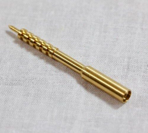 J. Dewey Brass Rifle Jag - Female Thread 12-28 .30 cal/8mm