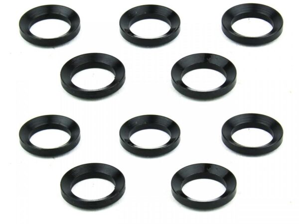 TacFire AR-15/.223 Muzzle Brake Crush Black Washers - 10/ct