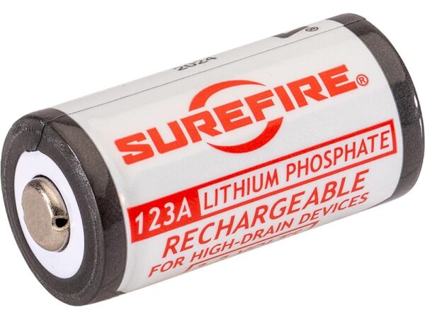 Surefire SFLFP123 Kit Rechargeable Batteries with Charger 2/ct