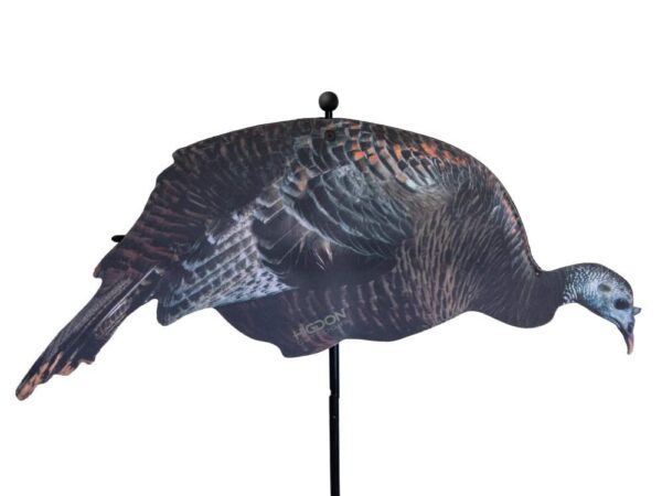 Higdon Flex Turkey Decoy Feeder Hen Silhouette