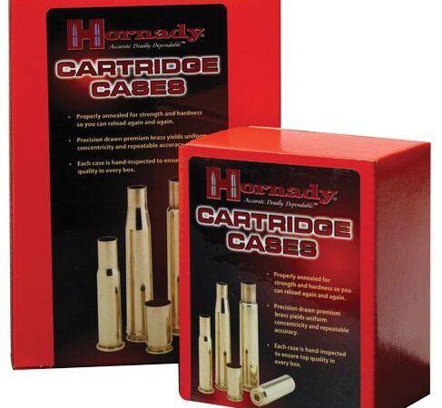 Hornady Unprimed Brass Rifle Cartridge Cases .300 Blackout 50/ct