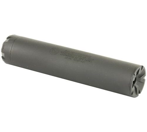 SilencerCo Sparrow 22 Rimfire Suppressor .22LR Stainless Steel Black