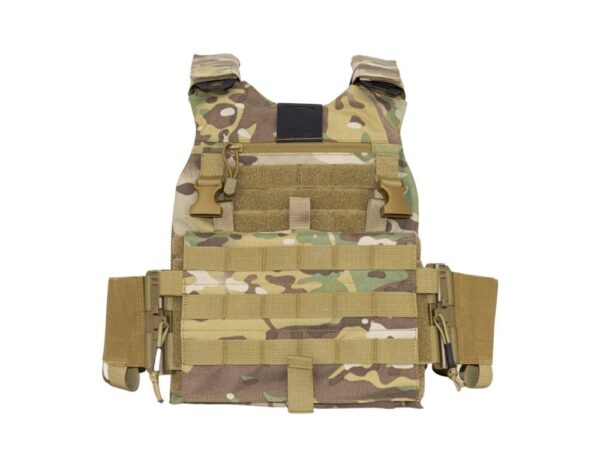 Guard Dog Trakr Plate Carrier Multicam with Front Placard