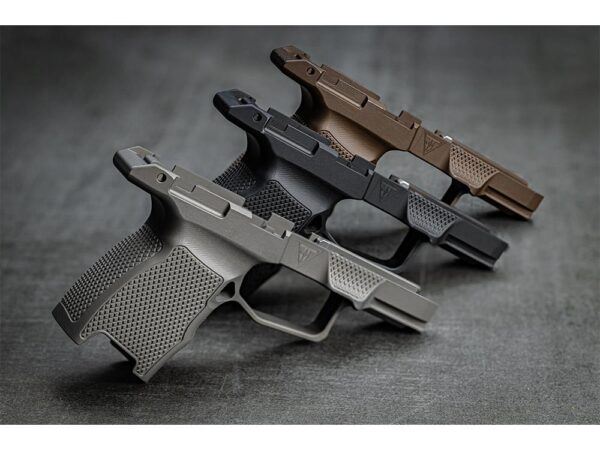 Juggernaut JT P365 Grip Module with Safety and Two 12 XL Base Plates Black