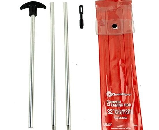 Kleenbore All Gauge Aluminum Shotgun Rod Set 32" 3/ct