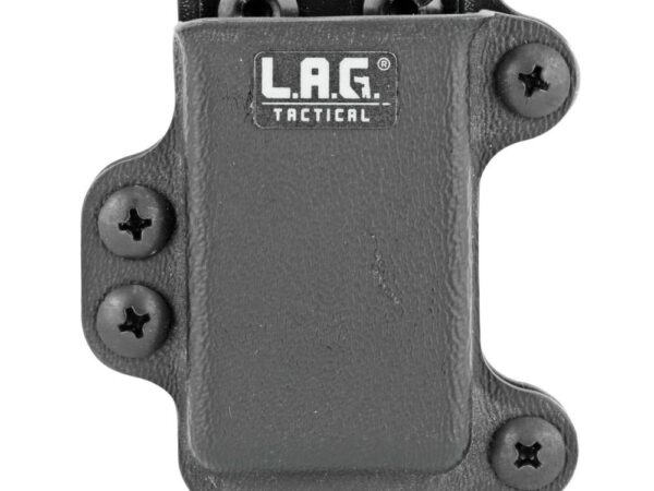 L.A.G. Tactical Single Pistol Magazine Carrier for Most Single Stack 9/40 Slim Magazines