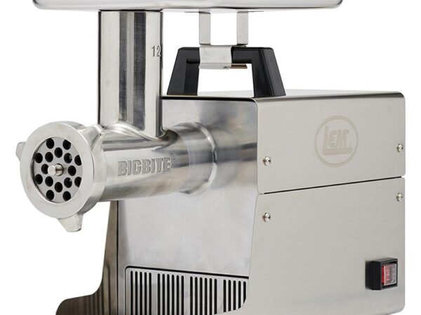 LEM Products #12 Big Bite Stainless Steel Electric Grinder
