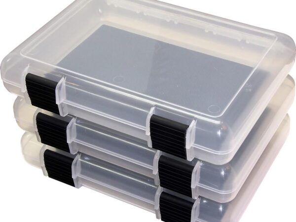 MTM In-Safe Storage Case 12" Clear 3/ct