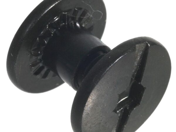 Outdoor Connection Chicago Screws - Black 6/Pack