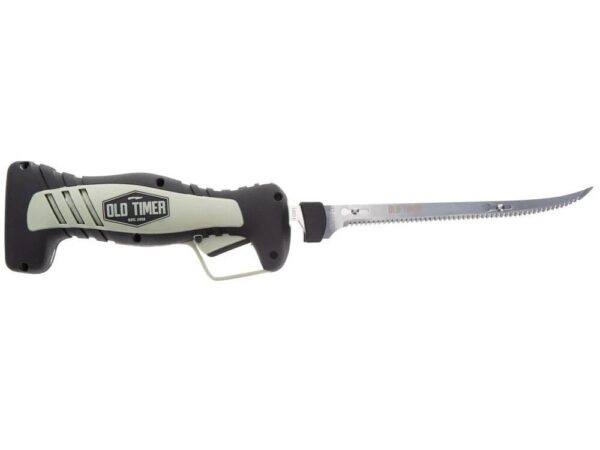 Old Timer Lithium Ion Electronic Fillet Knife 8" Blade Black
