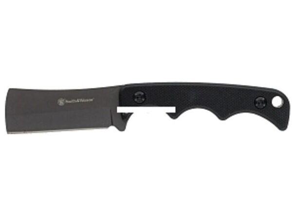 Smith & Wesson H.R.T. Cleaver Neck Fixed Knife 2" Cleaver Blade Black with Nylon Sheath