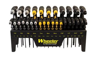 Wheeler Engineering SAE/Metric/Hex/Torx P-Handle Driver Set 30 pc
