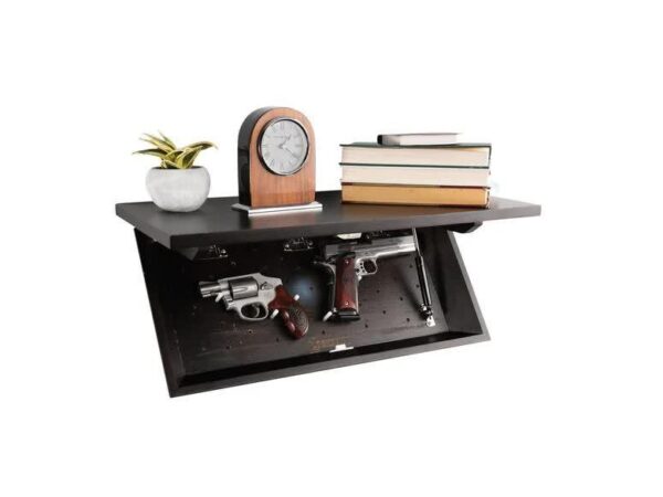 Lockdown In PlainSight Shelf -Walnut