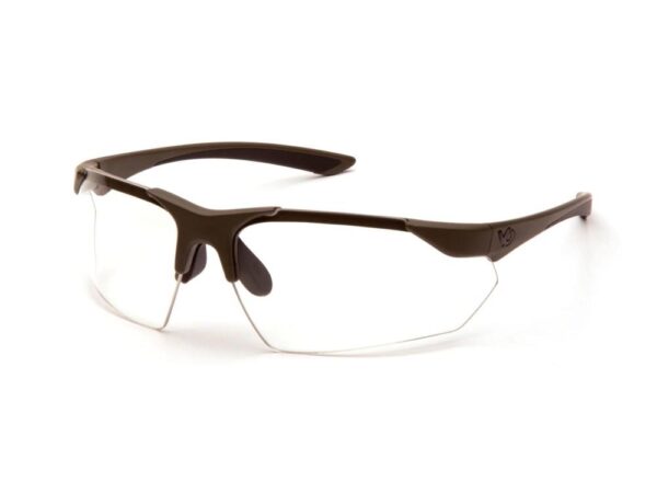 Pyramex Venture Gear Drone 2.0 Shooting Glasses OD Green Frame with Clear Anti-Fog Lens