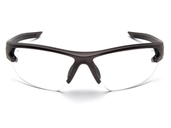 Pyramex Venture Gear Semtex 2.0 Shooting Glasses Gun Metal Frame with Clear Anti-Fog Lens
