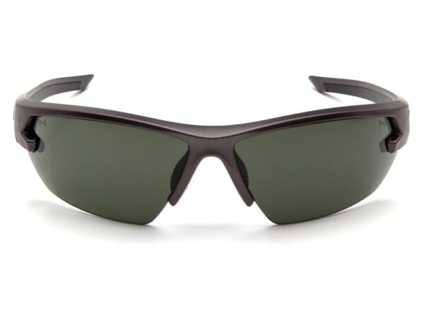 Pyramex Venture Gear Semtex 2.0 Shooting Glasses Gun Metal Frame with Forest Grey Anti-Fog Lens