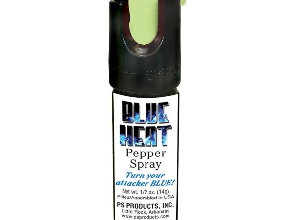 Personal Security Products Eliminator Blue Heat Pepper Spray 1/2 oz with Blue Dye