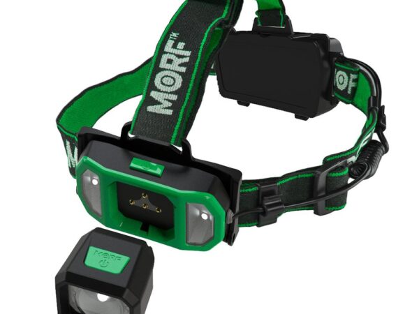 Police Security Flashlights MORF R700 Headlamp 700 Lumens Green