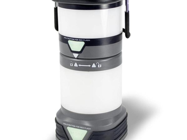 Police Security Flashlights MORF 2-in-1 Lantern 380 Lumen Black