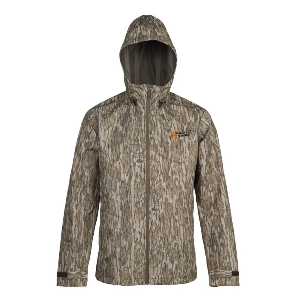 Browning Rain Shell Jacket Mossy Oak Bottomland L