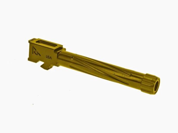 Rival Arms V1 Gold Threaded Barrel for Glock Model 17 Gen5
