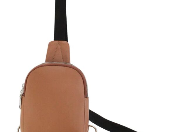 Cameleon Stav Sling Pack Concealed Carry Purse Tan