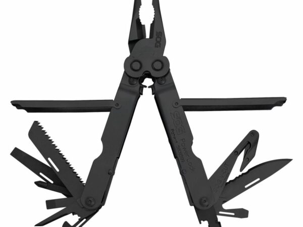 SOG Powerlock V-Cutter Multi-Tool Black with Nylon Pouch