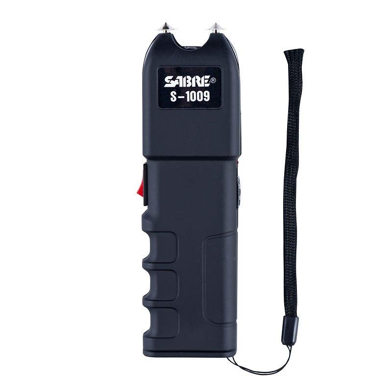 Sabre 2-in-1 Tactical Stun Gun with Anti-Grab Technology - 1.250 uC LED Flashlight