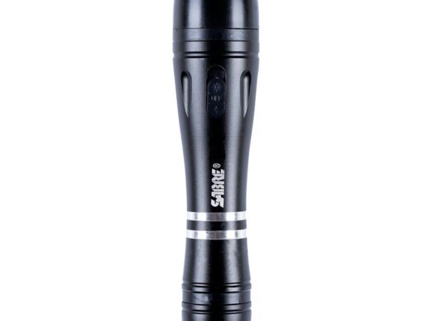 SABRE Maximum Strength Tactical Stun Gun with LED Flashlight (Industry's Highest Pain-Inducing Model) 2.517uC