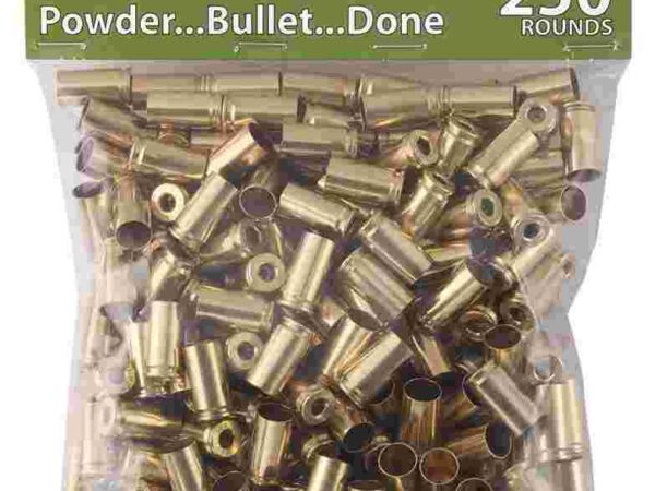 Top Brass Unprimed Remanufactured Handgun Brass 9mm Luger BulkGrade A+ 250/ct