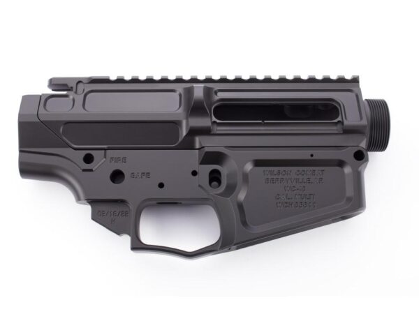 Wilson Combat AR-10 Receiver Set Lower/Upper Matched Set Billet with Lightweight Upper Black