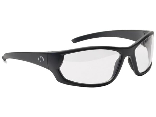 Walker's IKON Carbine Shooting Glasses Black with Clear Lens