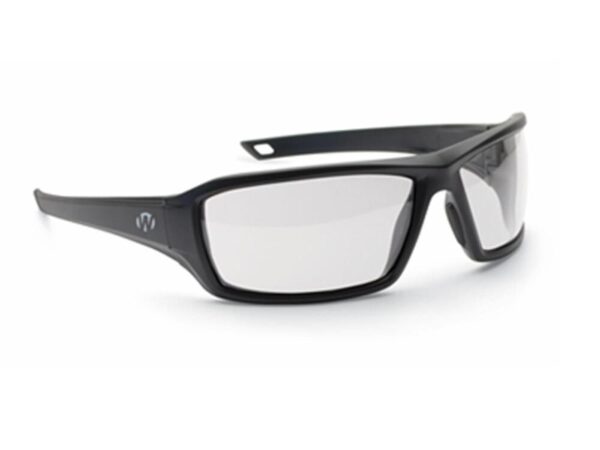 Walker's IKON Forge Shooting Glasses Black with Clear Lens