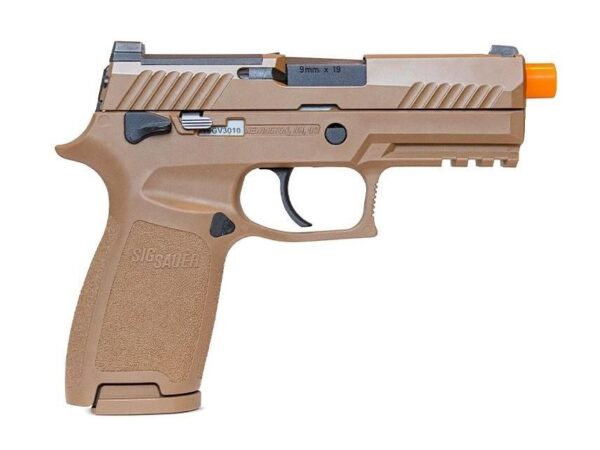 Sig Sauer Proforce M18 Airsoft Handgun 6mm Green Gas Coyote Tan